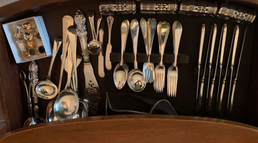 Fine Silverware after Inventory
