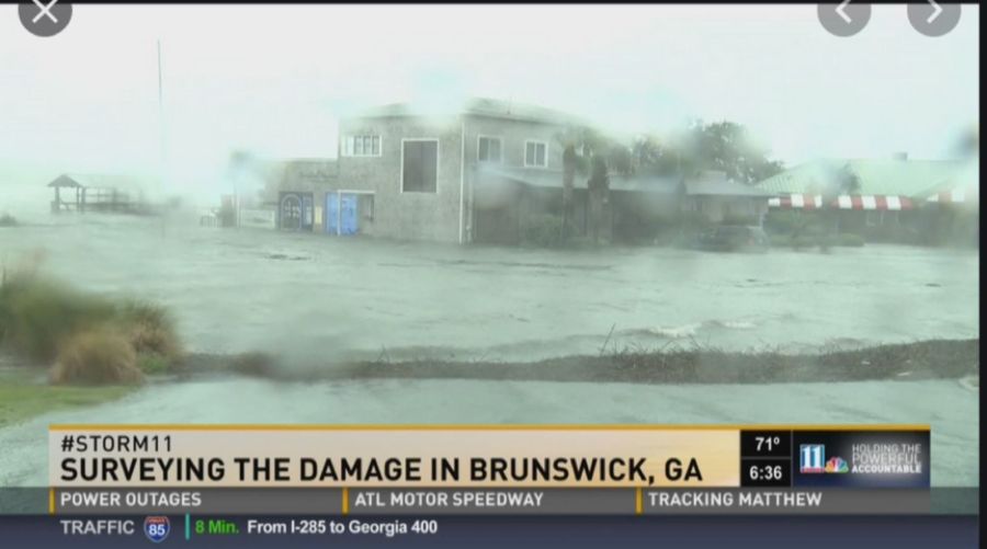 hurricane damage Glynn County