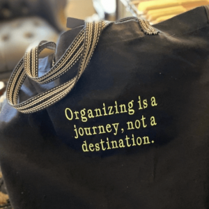 Organizing is a journey