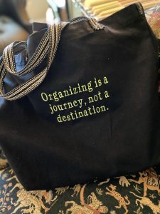 Organizing is a Journey