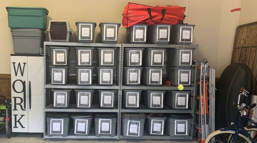 Garage Organizing After